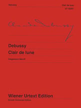 Clair de lune piano sheet music cover